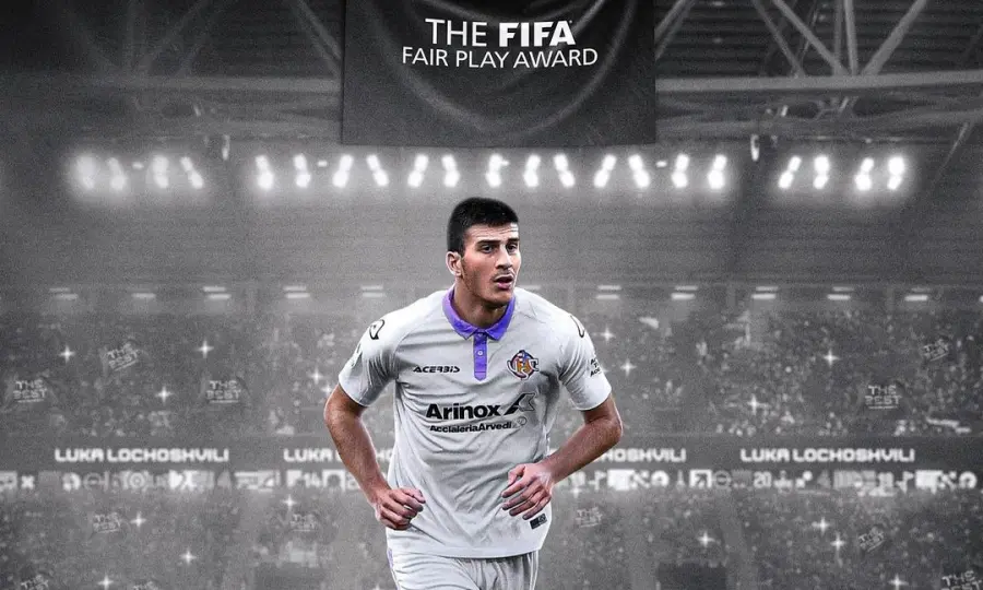 Luka Lochoshvili FIFA Fair Play Award 2022