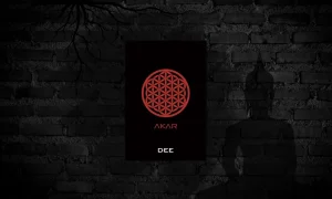 Cover Novel Supernova Akar - Dee Lestari