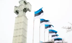Estonia bendera